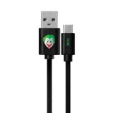 Gegeszoft USB kábel DC - Joker 001 USB - MicroUSB adatkábel 1m fekete