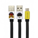 Gegeszoft USB kábel Disney - Mickey USB - Type-C adatkábel szürke