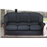 Gegitalia Cora 2-személyes kanapé, extra bőrrel