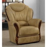 Gegitalia Londra fotel, extra bőrrel