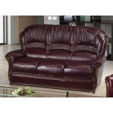 Gegitalia Sara 3-személyes kanapé, standard bőrrel