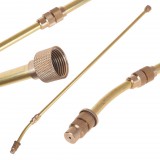 Geko Sárgaréz teleszkópos szórószár 50-98 cm G73264