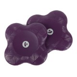 Gel Yoga Térdtámasz 2db - Aubergine - Bodhi