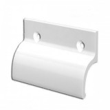 Gelavi Erkélyajtó behúzó kilincs, közepes, alumínium, fehér