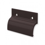 Gelavi Erkélyajtó behúzó kilincs, közepes, alumínium, sötétbarna