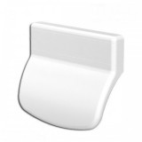 Gelavi Erkélyajtó behúzó kilincs, közepes, műanyag, fehér