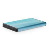 GEMBIRD 2.5" EE2-U3S-3-B USB3.0 Enclosure Aluminium kék