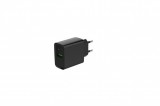 Gembird 2-Port 20W USB Fast Charger Black TA-UC-PDQC20-01-BK