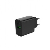 GEMBIRD 2-Port 20W USB Fast Charger fekete TA-UC-PDQC20-01-BK