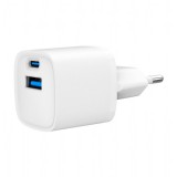 Gembird 2-Port 20W USB Fast Charger White TA-UC-PDQC20-W-01