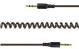 Gembird 3.5 mm Jack spirál sztereo audio kábel 1.8m (CCA-405-6)