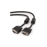 Gembird 5 m VGA kettős árnyékolású kábel fekete