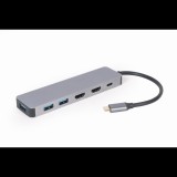 Gembird A-CM-COMBO3-03 USB Type-C 3.1 HUB (3 port) (A-CM-COMBO3-03)