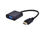 Gembird A-HDMI-VGA-04 video átalakító kábel 0,15 M VGA (D-Sub) HDMI A-típus (Standard) Fekete
