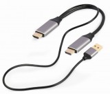 Gembird A-HDMIM-DPM-01 video átalakító kábel 2 M HDMI A-típus (Standard) DisplayPort Fekete