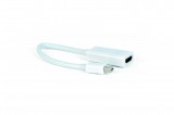 Gembird A-mDPM-HDMIF-02-W miniDisplayPort to HDMI adapter cable White A-MDPM-HDMIF-02-W