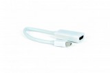 Gembird A-mDPM-HDMIF-02-W miniDisplayPort to HDMI adapter cable White (A-MDPM-HDMIF-02-W)