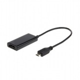 Gembird A-MHL-002 HDTV adapter 5-pin Black