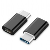 Gembird A-USB2-CMmF-01 USB Type-C Micro USB Fekete csatlakozó átalakító