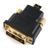 Gembird Cablexpert Adapter DVI-D male -->HDMI male  (A-HDMI-DVI-1) (A-HDMI-DVI-1) - Átalakítók