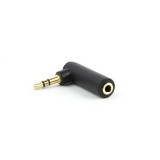 Gembird cablexpert audio adapter jack 3,5mm, 90 (a-3.5m-3.5fl)