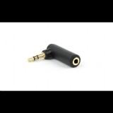 Gembird Cablexpert audio adapter Jack 3,5mm, 90° (A-3.5M-3.5FL) (A-3.5M-3.5FL)