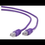 Gembird Cablexpert FTP CAT6 patch kábel 25cm lila  (PP6-0.25M/V) (PP6-0.25M/V) - UTP