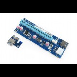 Gembird Cablexpert PCI-Express riser add-on kártya (RC-PCIEX-03) (RC-PCIEX-03)