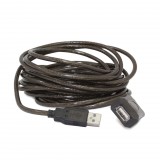 Gembird Cablexpert USB 2.0 aktív hosszabbító kábel 10m (UAE-01-10M) (UAE-01-10M)