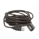 Gembird Cablexpert USB 2.0 aktív hosszabbító kábel 5m (UAE-01-5M) (UAE-01-5M) - Átalakítók