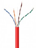 Gembird CAT5e U-UTP Installlation cable 305m Red UPC-5004E-SOL-R