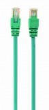 Gembird CAT5e U-UTP Patch Cable 0, 25m Green (PP12-0.25M/G)