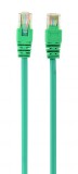 Gembird CAT5e U-UTP Patch Cable 1m Green PP12-1M/G