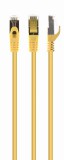 Gembird CAT6A S-FTP Patch Cable 0,25m Yellow PP6A-LSZHCU-Y-0.25M