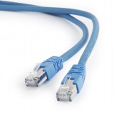 Gembird CAT6A S-FTP Patch Cable 0,5m Blue PP6A-LSZHCU-B-0.5M