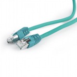 Gembird CAT6A S-FTP Patch Cable 1m Green PP6A-LSZHCU-G-1M