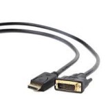 Gembird CC-DPM-DVIM-6 video átalakító kábel 1,8 M DisplayPort DVI Fekete