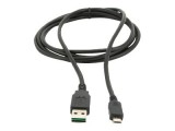 GEMBIRD CC-MUSB2D-1M Gembird double-sided USB 2.0 AM to Micro-USB cable, 1 m, black