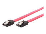 GEMBIRD CC-SATAM-DATA-0.3M Gembird Serial ATA III 30 cm Data Cable, metal clips, red