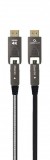 Gembird CCAP-HDMIDD-AOC-10M Active Optical AOC High speed HDMI D-A cable with Ethernet AOC Premium Series 10m Black