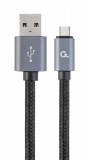 Gembird CCB-MUSB2B-AMCM-6-G USB2.0 - USB Type-C cable 1, 8m Black
