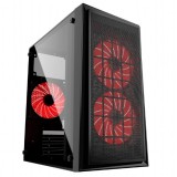 Gembird CCC-FORNAX-950R táp nélküli ablakos microATX ház fekete (CCC-FORNAX-950R)