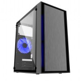 Gembird CCC-FORNAX-960B táp nélküli ablakos microATX ház fekete (CCC-FORNAX-960B)