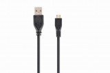 Gembird CCP-MUSB2-AMBM- micro USB cable 2.0 AM-MBM5P 1m Black CCP-MUSB2-AMBM-1M