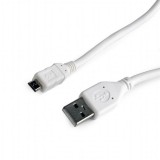 Gembird ccp-musb2-ambm-w-10 micro-usb cable 3m white ccp-musb2-ambm-w-10