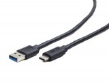 Gembird CCP-USB3-AMCM-0.5M USB3.0 AM to Type-C cable 0,5m Black