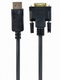 Gembird DisplayPort 1.1 - DVI-D 24+1 kábel 1m (CC-DPM-DVIM-1M)