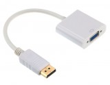 Gembird Displayport 1.1 - VGA átalakító (A-DPM-VGAF-02-W)