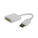 Gembird DisplayPort (M) - DVI (F) adapter (fehér)