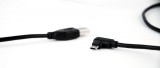 Gembird Double-sided angled Micro-USB to USB 2.0 AM cable, 1.8 m, black CC-USB2-AMmDM90-6